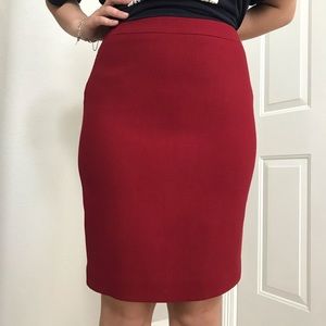 Ann Taylor wool pencil skirt